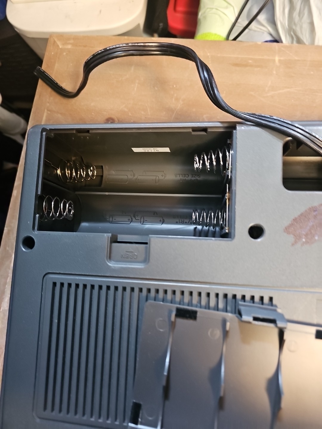 EIKI 5090A Cassette Tape Recorder Portable w/Multiple Headphone Ports Tested