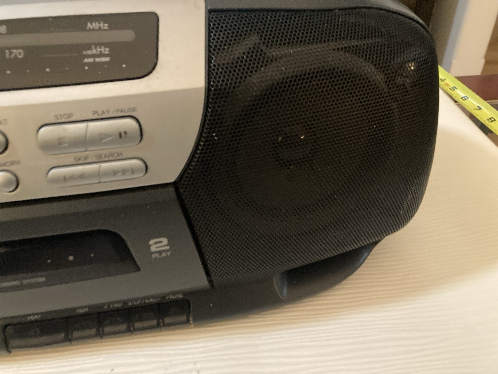 AIWA CSD-SR525 CD, Cassette, AM/FM Radio Boombox.** FULLY TESTED** SOUNDS GREAT