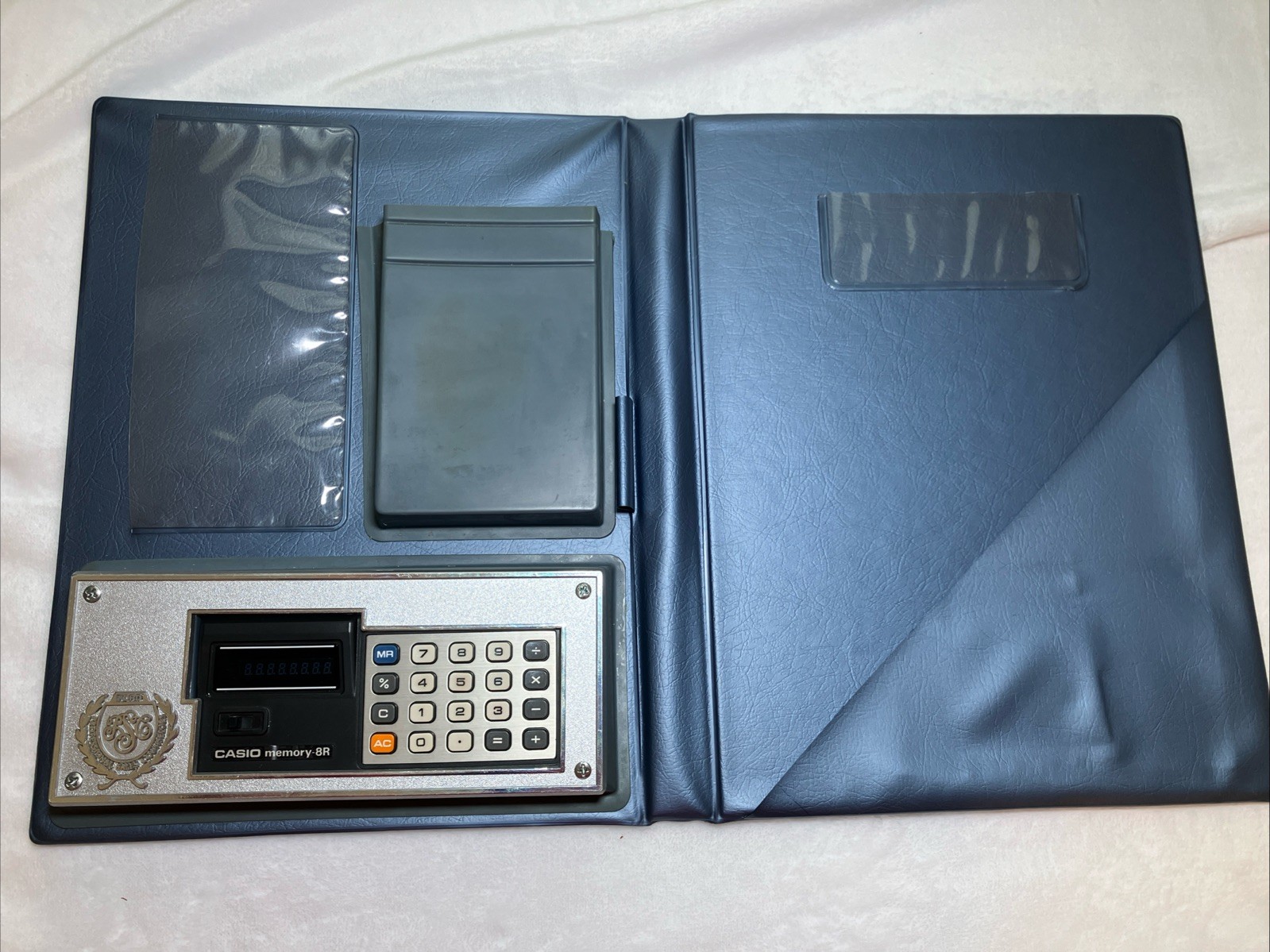 Vintage Ford Professional Sales Counselor Award Binder w/ WORKING calculator EUC