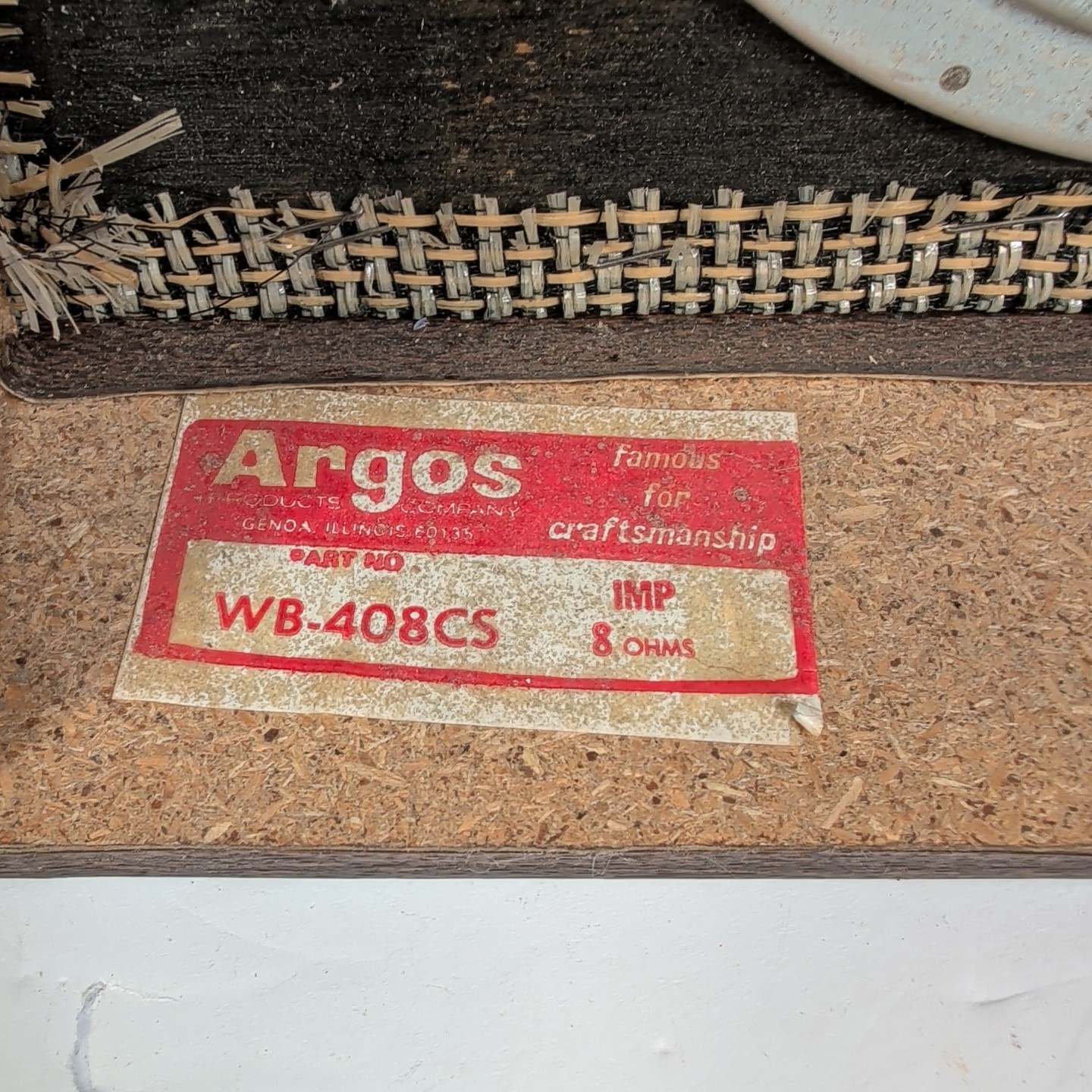 Vintage Argos WB-408CS Wall Shelf Speakers 8ohms Great Condition Sound A8P6-PSS