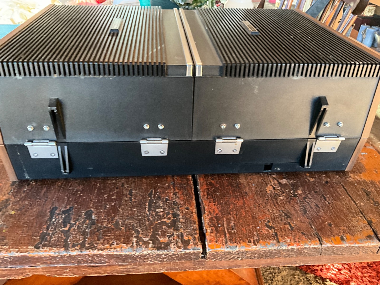Vintage Panasonic SG-635 Portable Stereo Record Player Phonograph AC/Battery 4-S