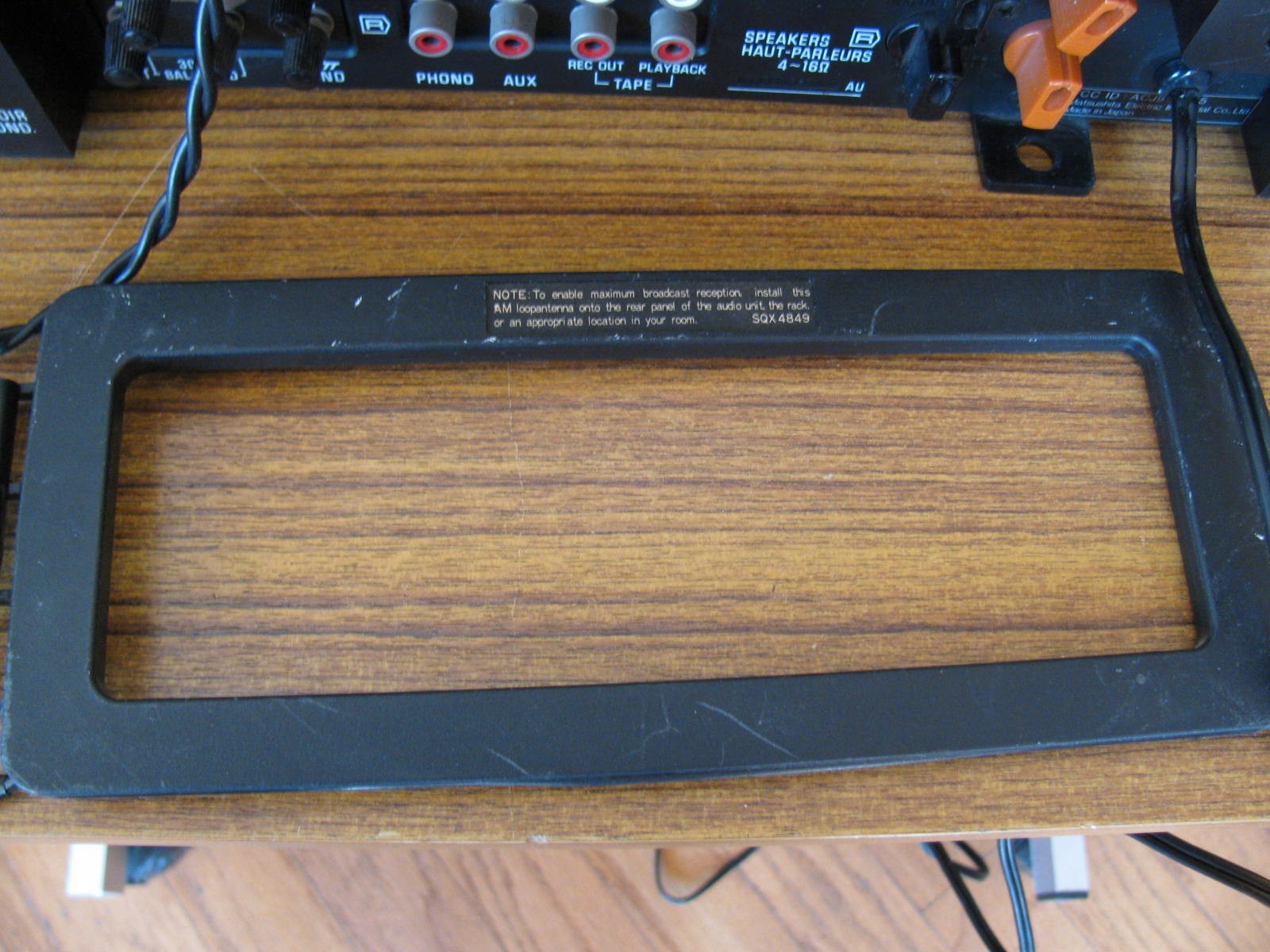 Technics SA-5 Vintage Model AM/FM Stereo Receiver Japan-Rare/Tested Works Great
