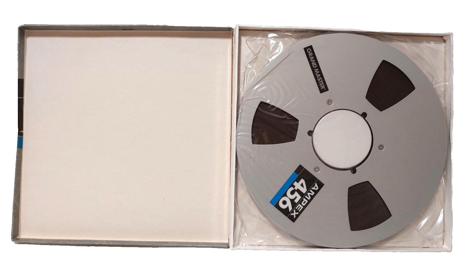 Ampex 456 Grand Master Studio Mastering Audio Tape 1/4″ x 2500′ 87246