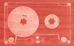 Cassette, 2009; Gum bichromate print