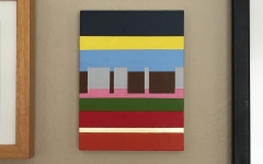 451 #1, 2018; Acrylic on panel