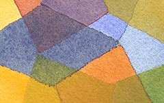 Twelve No. 1, 2011; Watercolor on paper